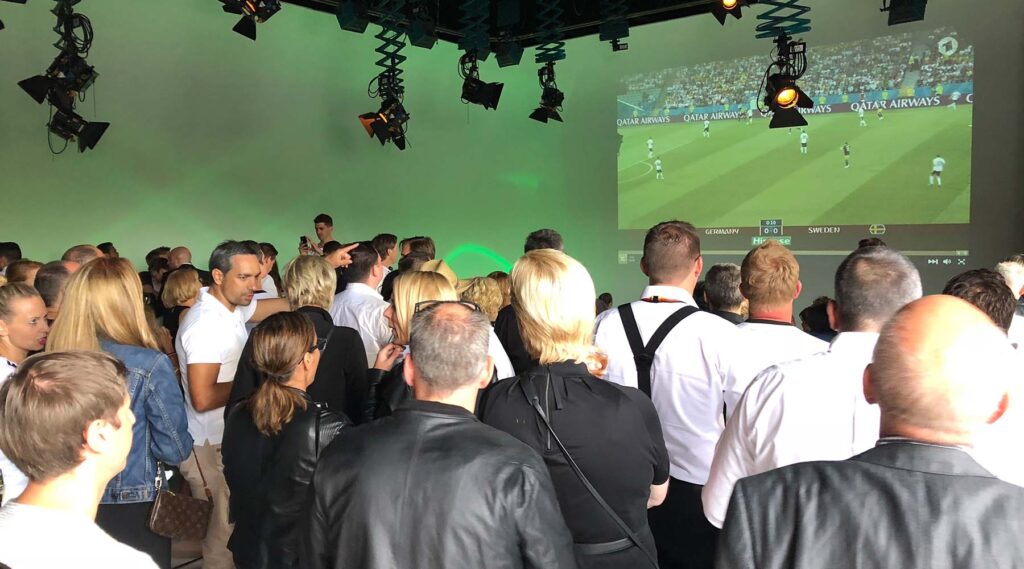 Public viewing im studio55 Galerie